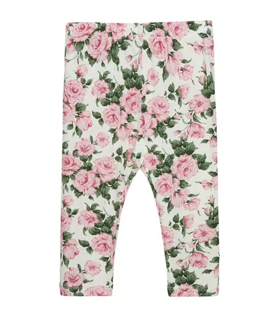 Trotters Kids'  Stretch-cotton Liberty Print Leggings In Multi