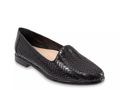Trotters Wide Width Liz Iii Slipon In Black