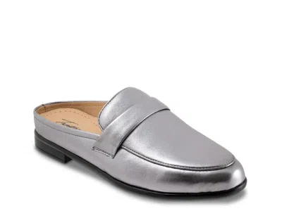 Trotters Wide Width Lola Mule In Gray