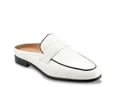 Trotters Wide Width Lola Mule In White