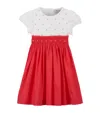 Trotters Willow Floral Smocked Dress In Red