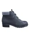 Trotters Women's Becky Low Booties In Black/ Grey In Multi