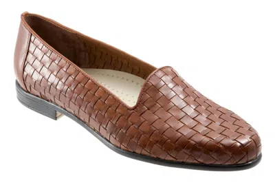 Trotters Women's Liz Loafer In Brown Calfskin