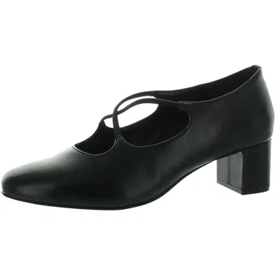 Trotters Womens Criss-cross Pumps In Black