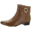 Trotters Womens Zipper Ankle Boots In Multi