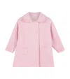 Trotters Wool-blend Alexandra Coat In Pink