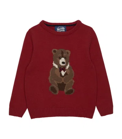 TROTTERS WOOL-BLEND TIMOTHY TEDDY SWEATER