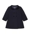 Trotters Wool Double-breasted Classic Coat