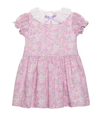 Trotters Kids' X Peppa Pig Smocked Party Dress (1-7 Years) In Pink