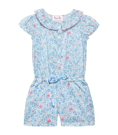 Trotters Kids' X Peppa Pig Willow Playsuit (1-7 Years) In Blue