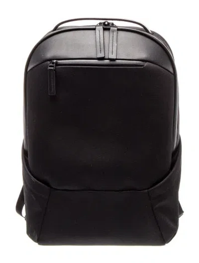 Pre-owned Troubadour Canvas Backpack In Black