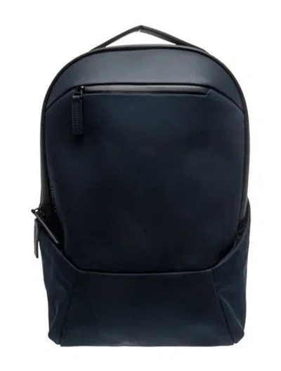 Pre-owned Troubadour Canvas Backpack In Blue