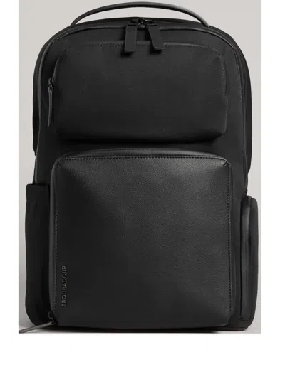 Troubadour Matrix Multi-pocket Backpack In Black