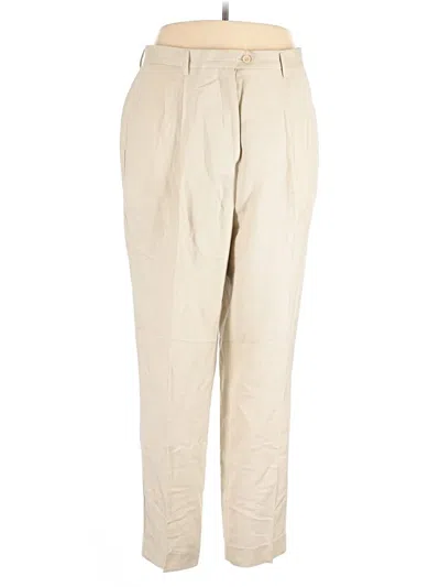 Pre-owned Trousers Only Linen Pants In Brown