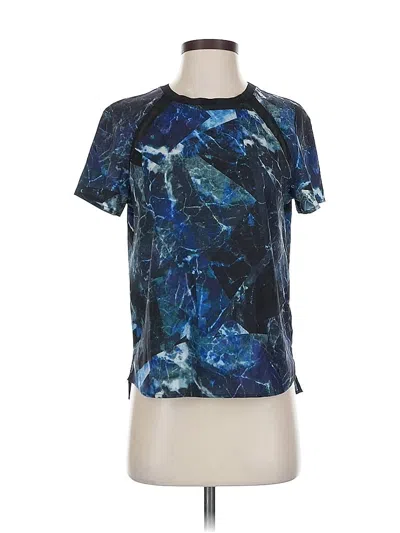Pre-owned Trouve Active T-shirt In Blue