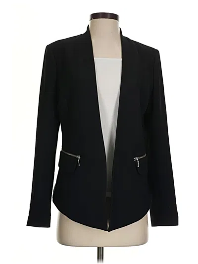 Pre-owned Trouve Blazer Jacket In Black