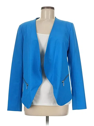 Pre-owned Trouve Blazer Jacket In Blue