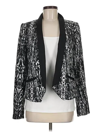 Pre-owned Trouve Blazer Jacket In Silver