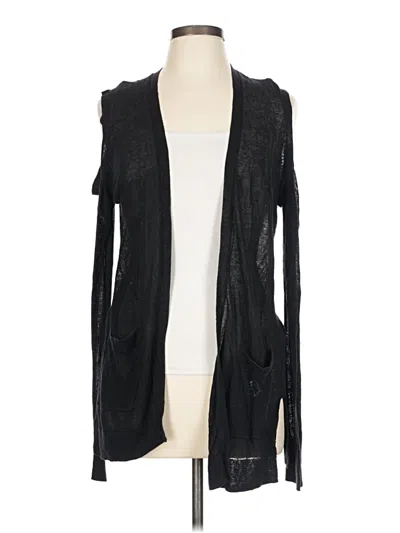 Pre-owned Trouve Cardigan Sweater In Black