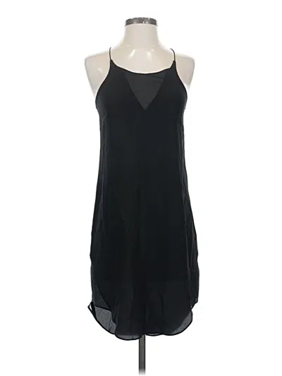 Pre-owned Trouve Casual Dress In Black