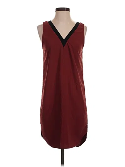 Pre-owned Trouve Casual Dress In Burgundy