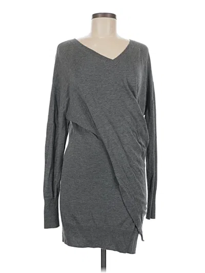 Pre-owned Trouve Casual Dress In Gray