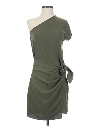 Pre-owned Trouve Casual Dress In Green