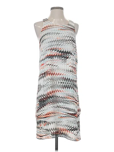 Pre-owned Trouve Casual Dress In Silver