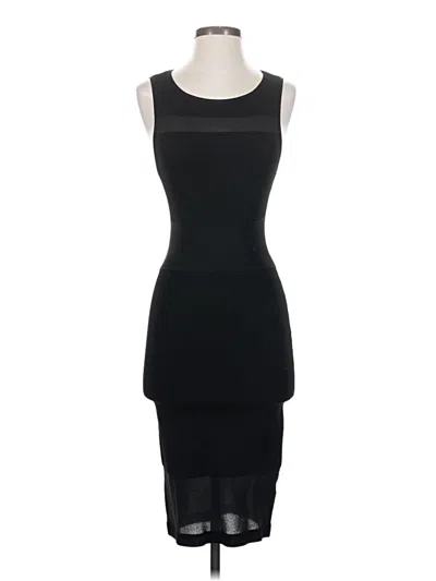 Pre-owned Trouve Cocktail Dress In Black