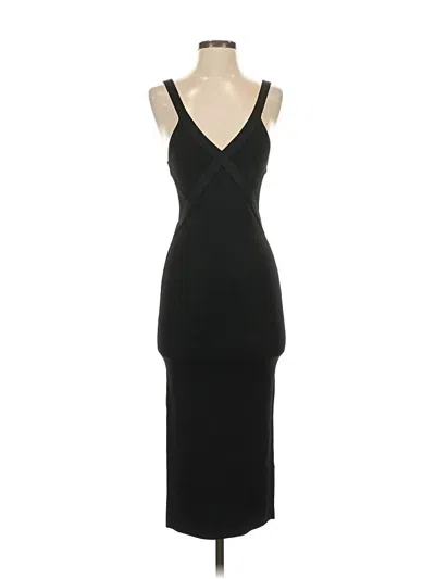 Pre-owned Trouve Cocktail Dress In Black