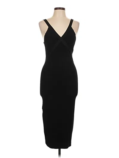 Pre-owned Trouve Cocktail Dress In Black
