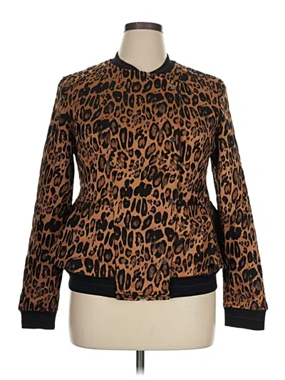 Pre-owned Trouve Jacket In Brown