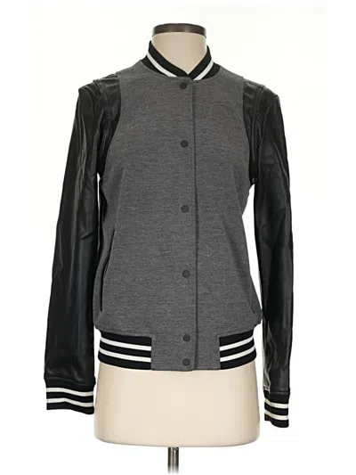 Pre-owned Trouve Jacket In Gray