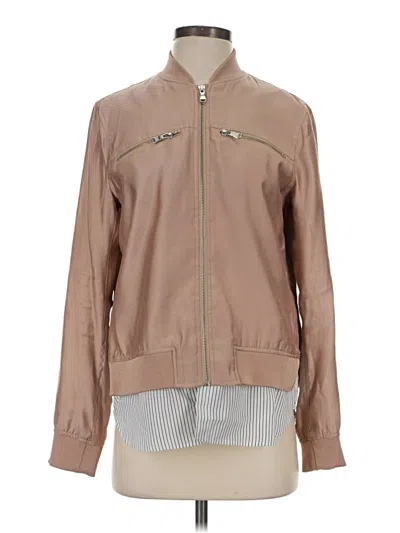 Pre-owned Trouve Jacket In Tan