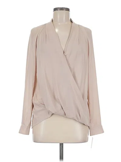 Trouve Long Sleeve Blouse In Purple