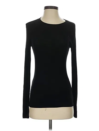 Pre-owned Trouve Long Sleeve T-shirt In Black