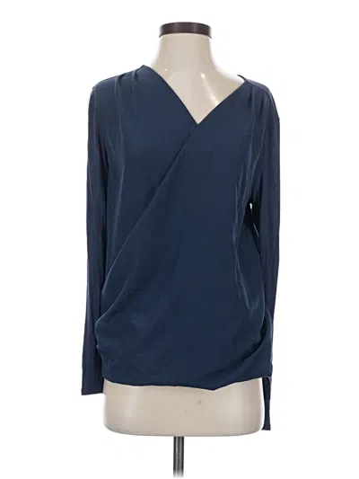 Pre-owned Trouve Long Sleeve T-shirt In Blue