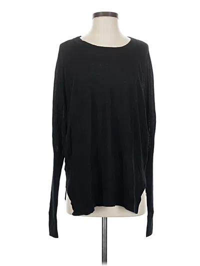 Pre-owned Trouve Pullover Sweater In Black