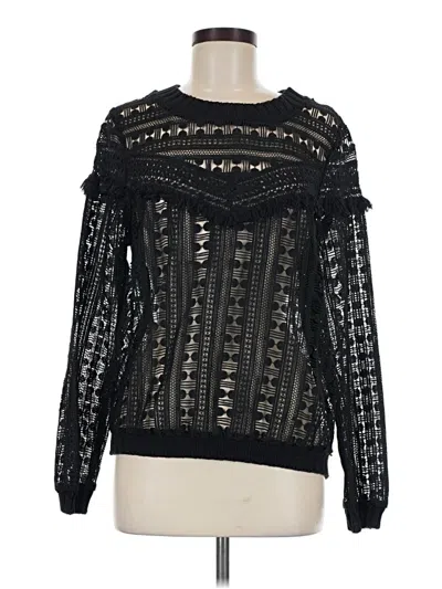 Pre-owned Trouve Pullover Sweater In Black
