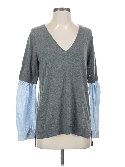 Pre-owned Trouve Pullover Sweater In Gray