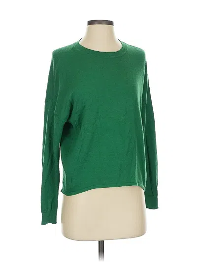 Pre-owned Trouve Pullover Sweater In Green