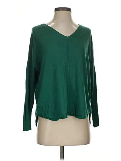 Pre-owned Trouve Pullover Sweater In Green