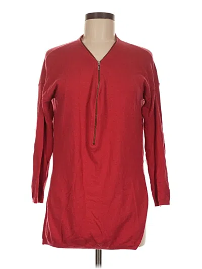 Pre-owned Trouve Pullover Sweater In Red