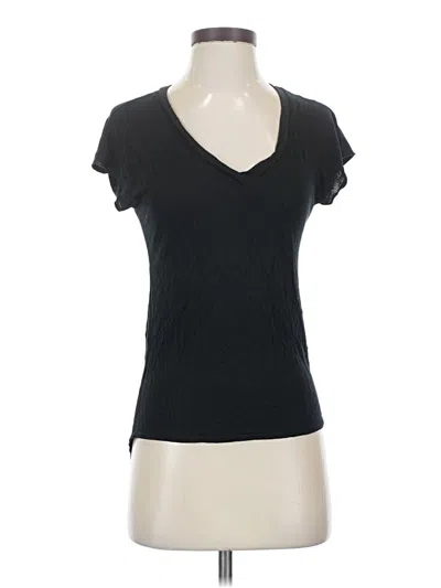 Pre-owned Trouve Short Sleeve T-shirt In Black