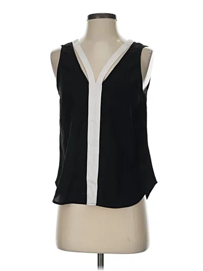 Pre-owned Trouve Sleeveless Blouse In Black