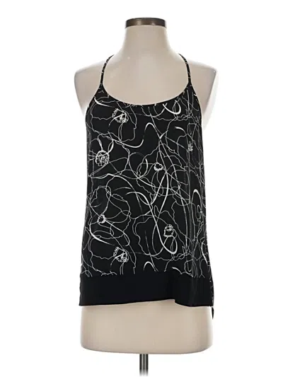 Pre-owned Trouve Sleeveless Blouse In Black