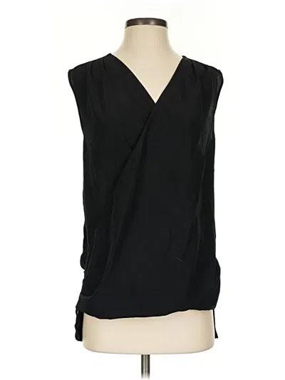 Pre-owned Trouve Sleeveless Blouse In Black