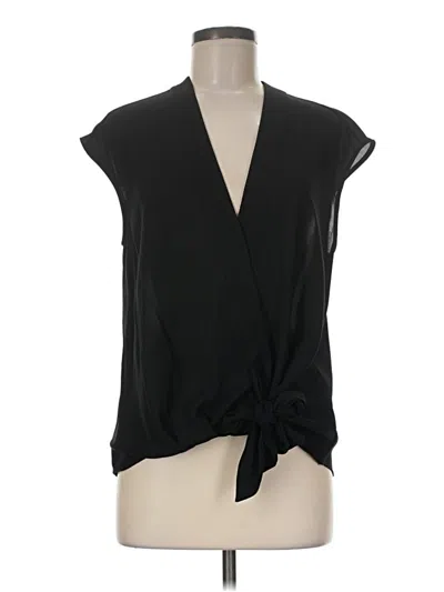 Pre-owned Trouve Sleeveless Blouse In Black