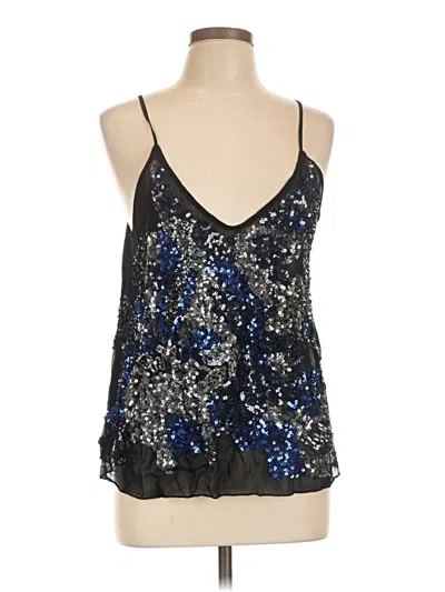 Pre-owned Trouve Sleeveless Blouse In Blue