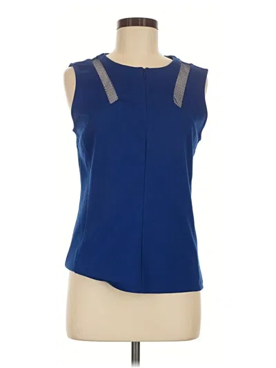 Pre-owned Trouve Sleeveless Blouse In Blue